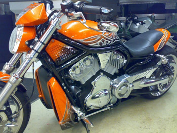 Harley-V-Rod RausO